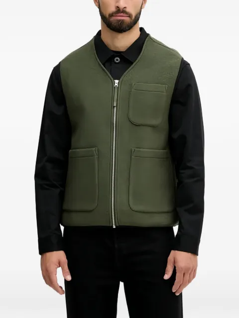 Benetton Jaqueta com zíper e bolso