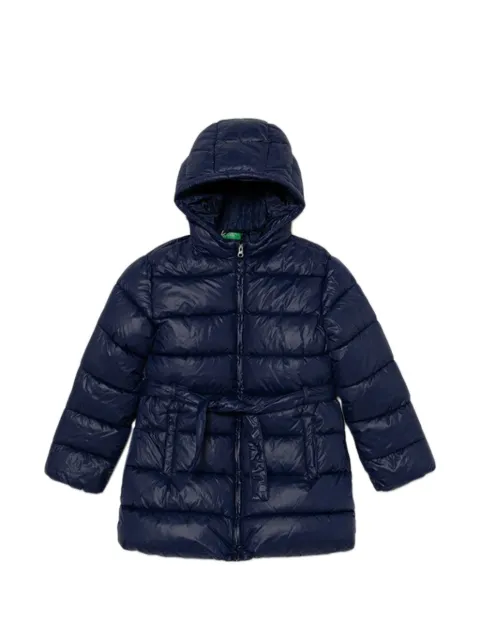 Benetton hooded belted jacket