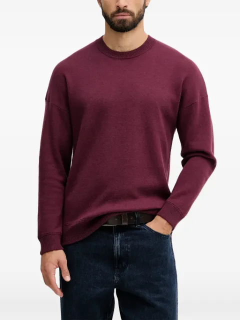 Benetton crew-neck dropped-shoulder sweater