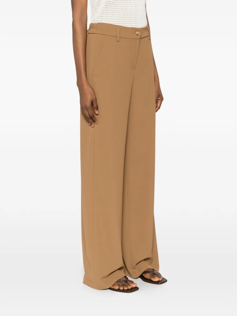  Dixie Pantalones Con Detalle Del Logo - Neutro 