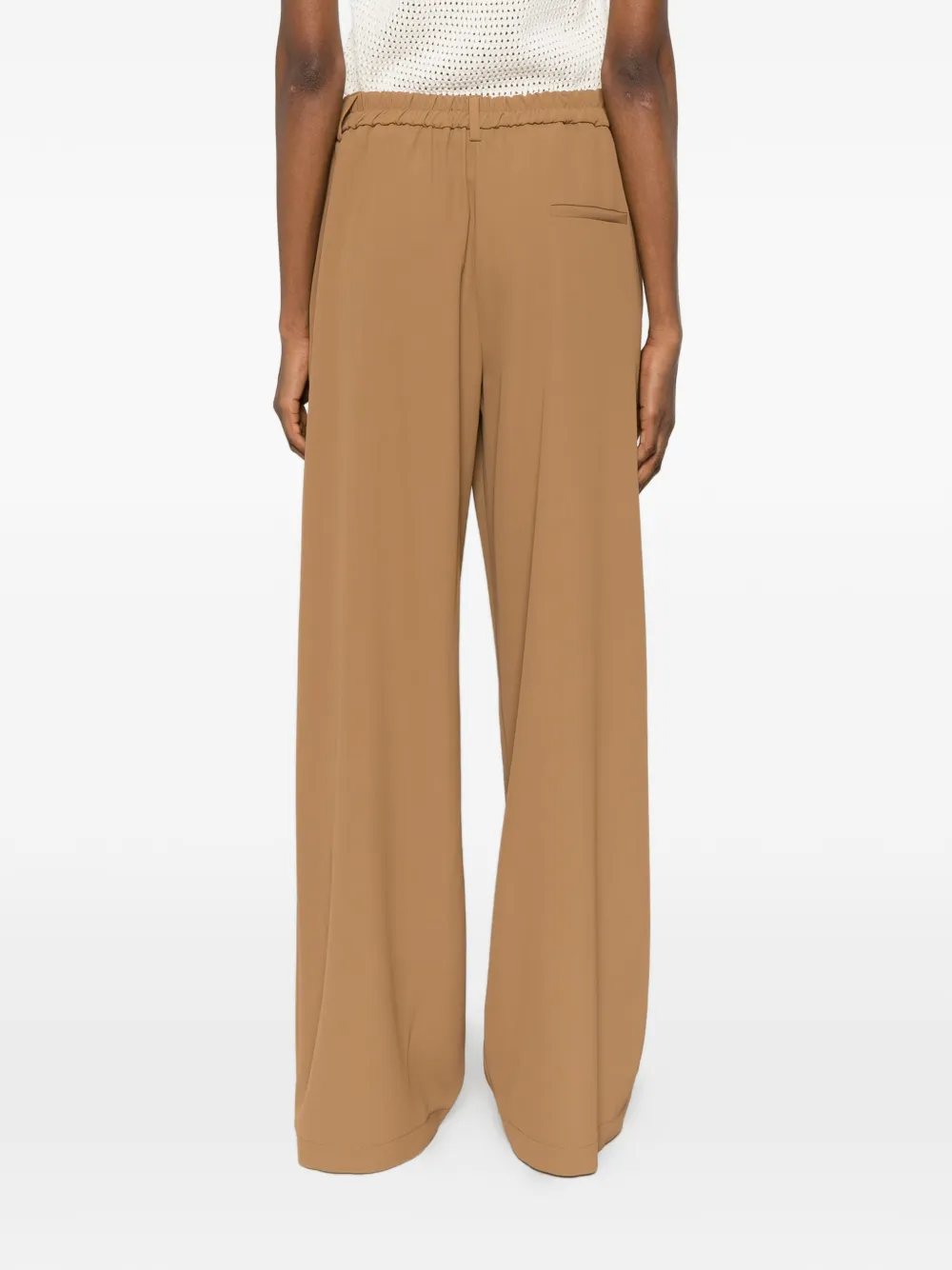 DIXIE Broek met toelopende pijpen Beige