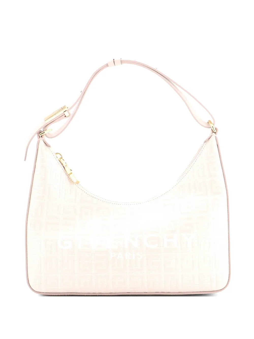 Givenchy Pre-Owned Moon Cut Out Bag 4G Coated Canvas Small hobo bag - Toni neutri