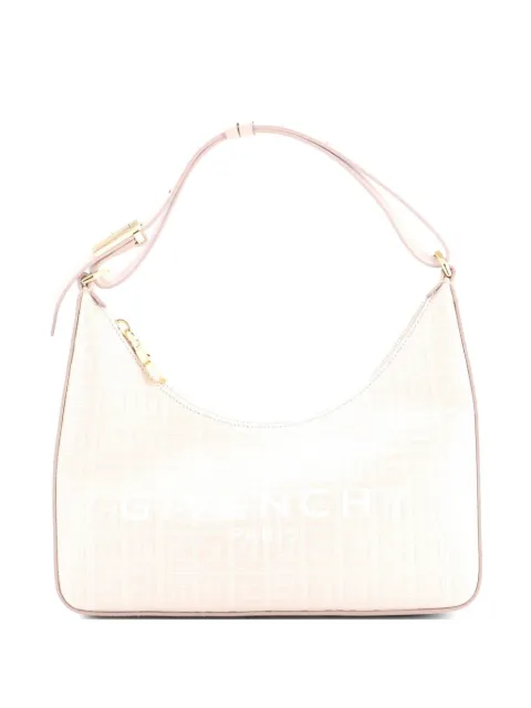 Givenchy Pre-Owned bolsa de hombro Moon Cut Out pequeña de lona 4G revestida