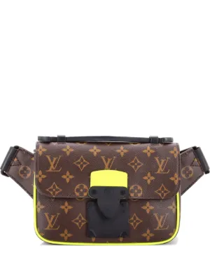 Louis Vuitton Pre-Owned Sロック スリングバッグ マカサー モノグラム 