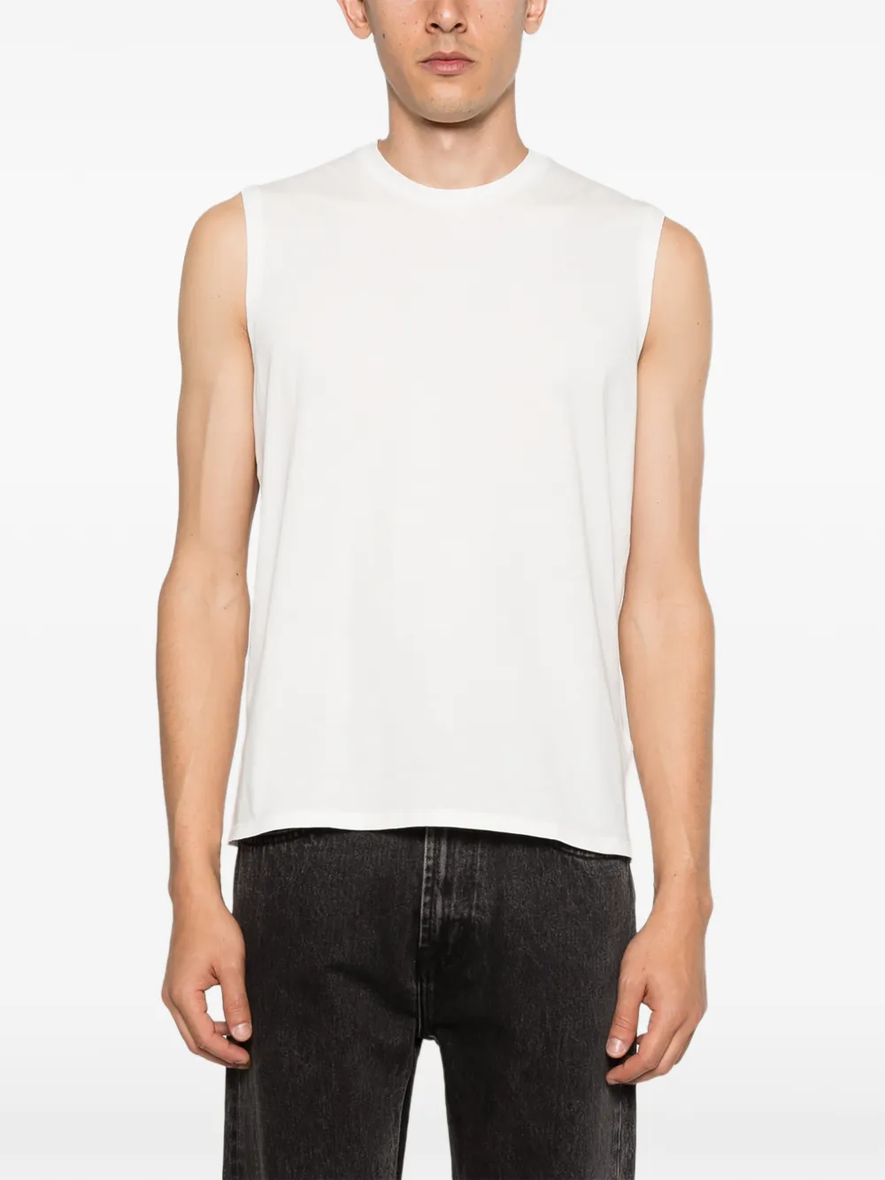 OUR LEGACY Breathe tanktop met print Beige