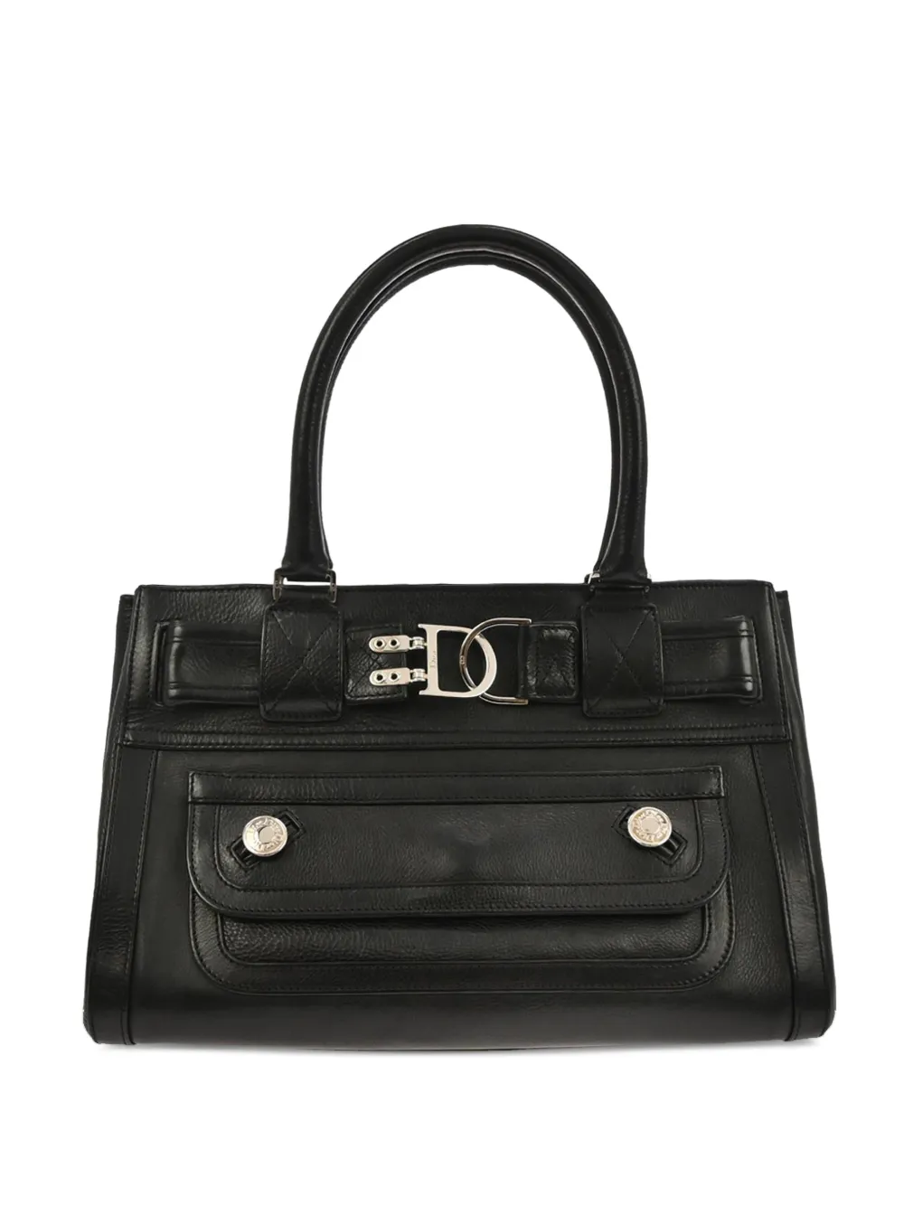Christian Dior Pre-Owned Borsa a mano in pelle 2005 - Nero