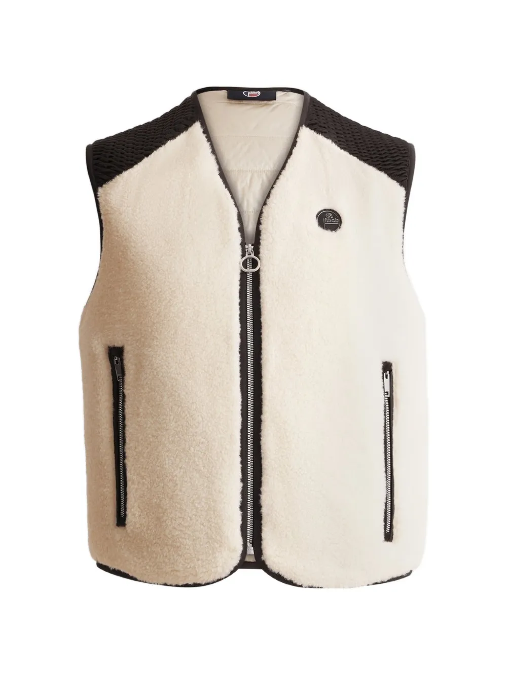 Fusalp Elandine logo-patch gilet - Toni neutri