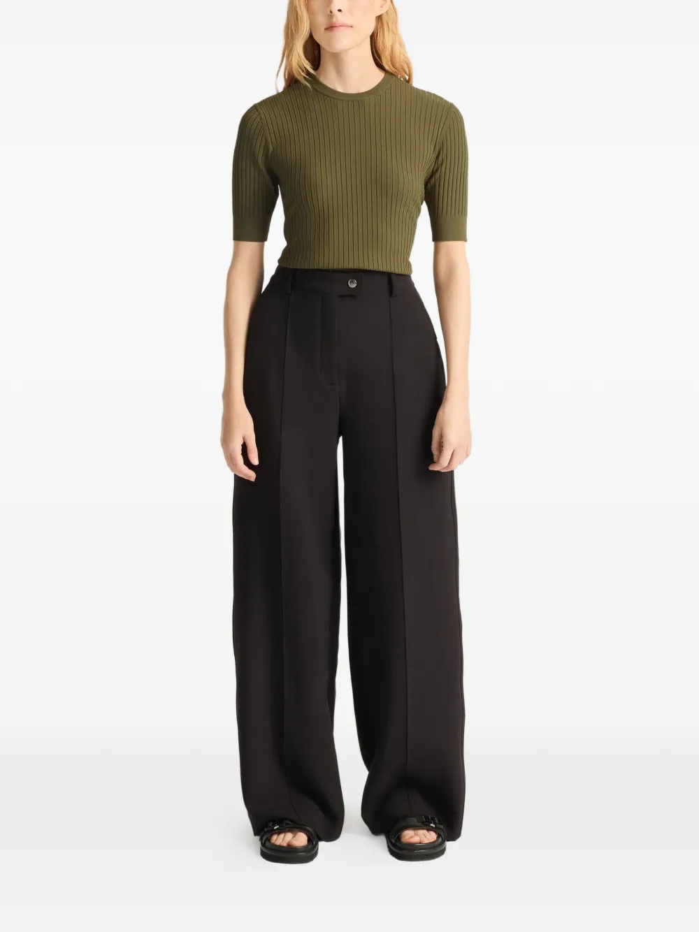  Fusalp Jadou Ribbed T-shirt - Green 