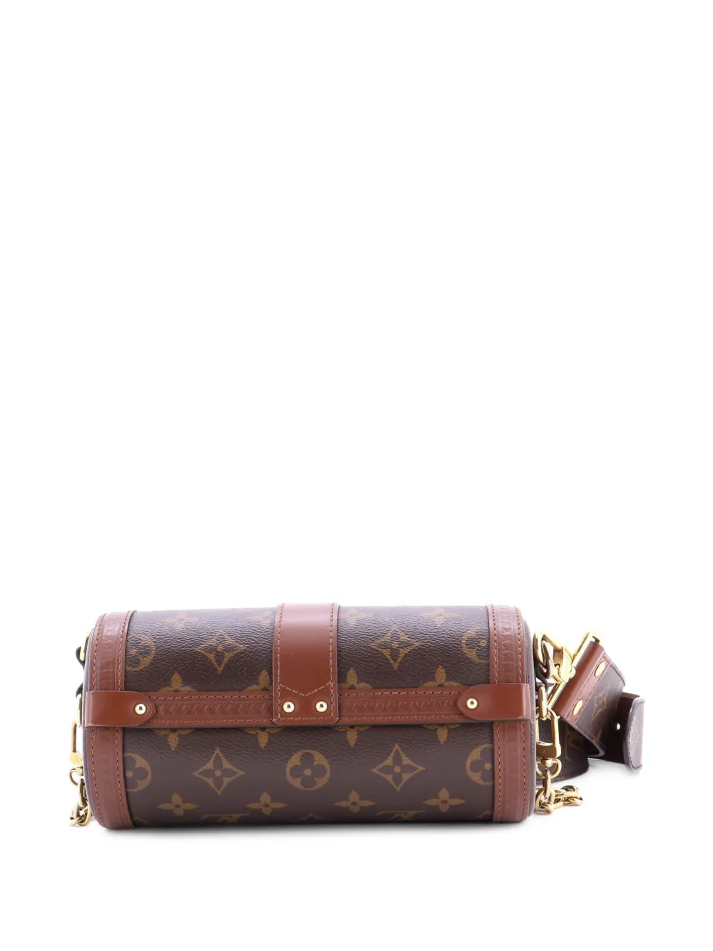 Louis Vuitton Pre-owned Papillon Trunk Bag Monogram Canvas Shoulder Bag in Brown, view 2