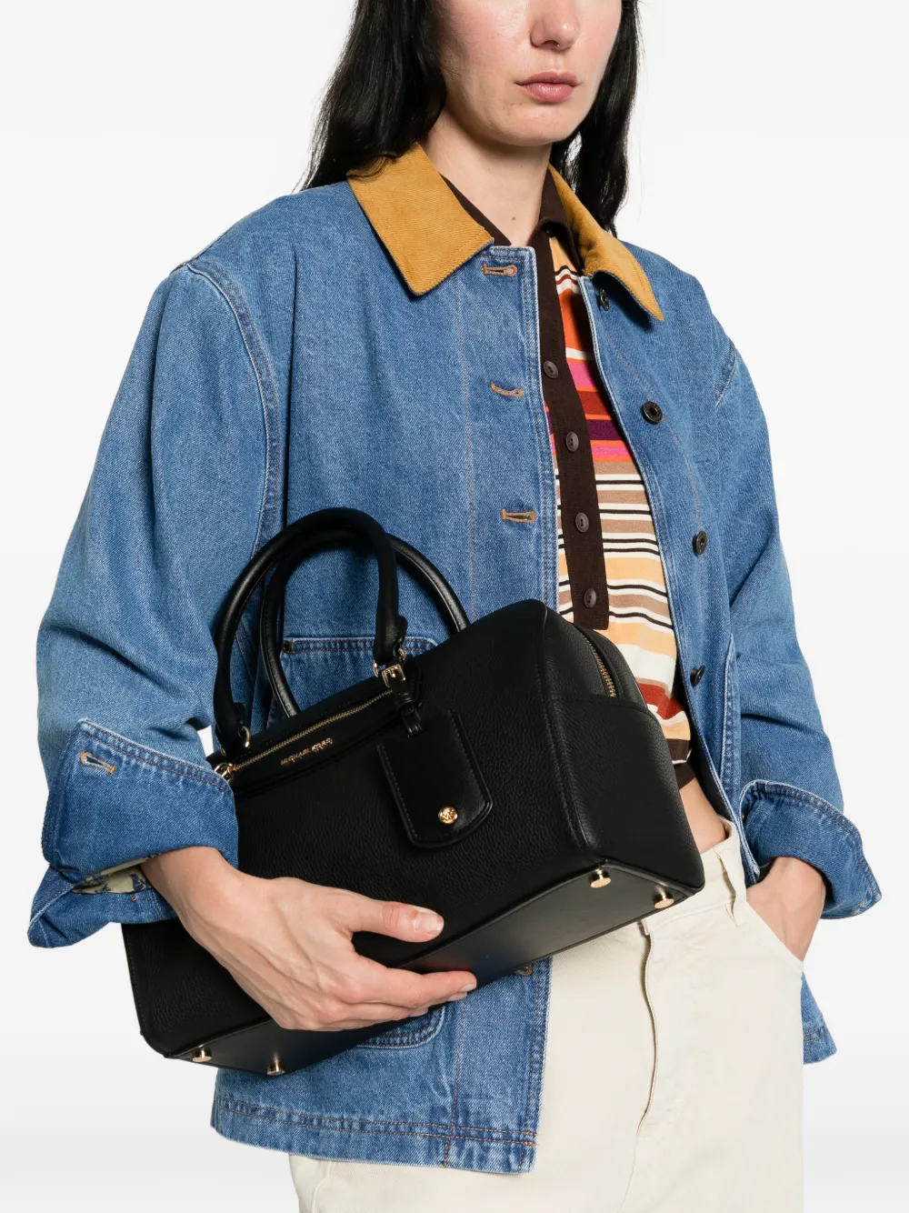 Michael Kors Jet Set medium shopper Zwart