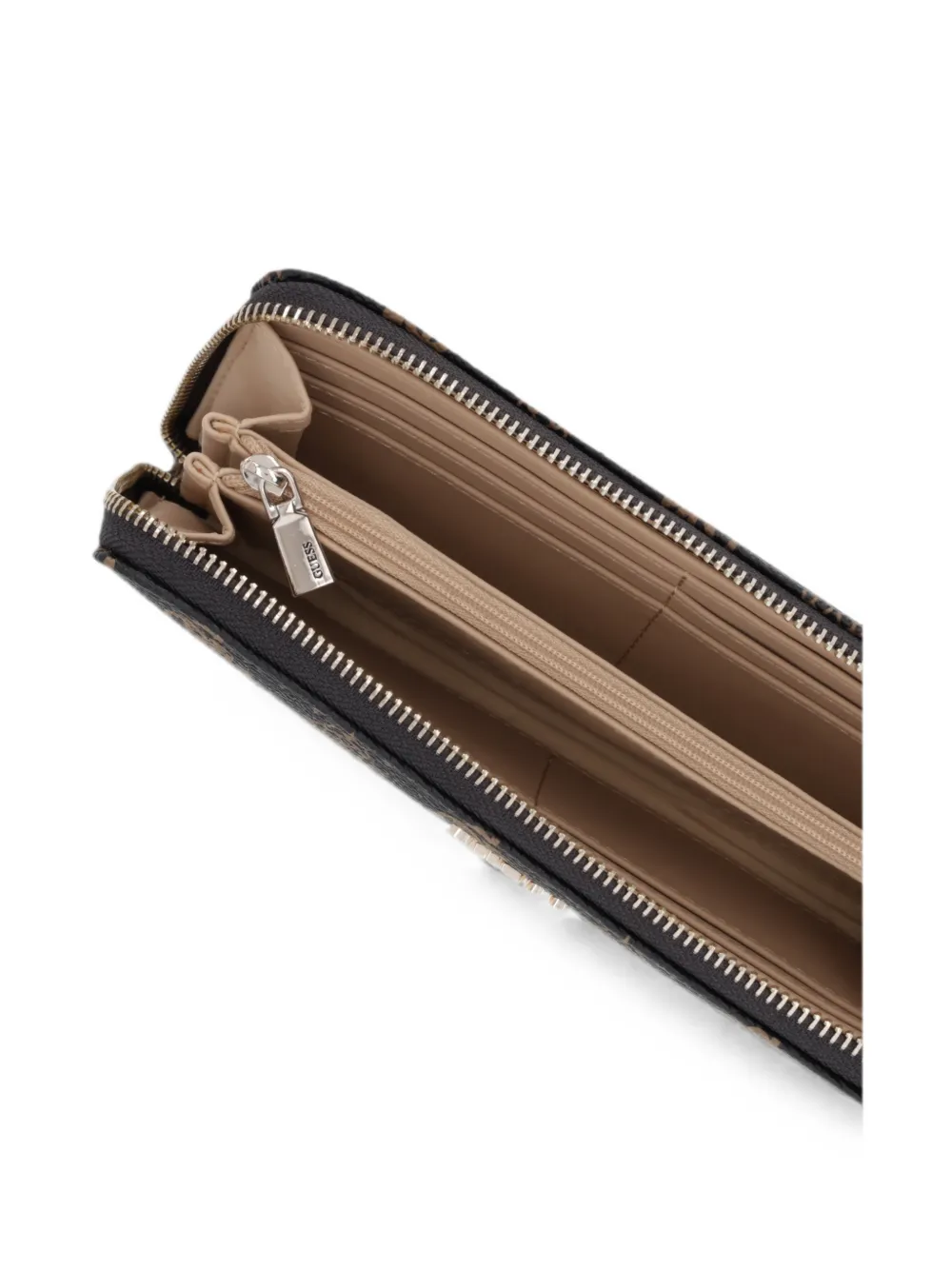 GUESS USA Grote Carrie 4G portemonnee Bruin
