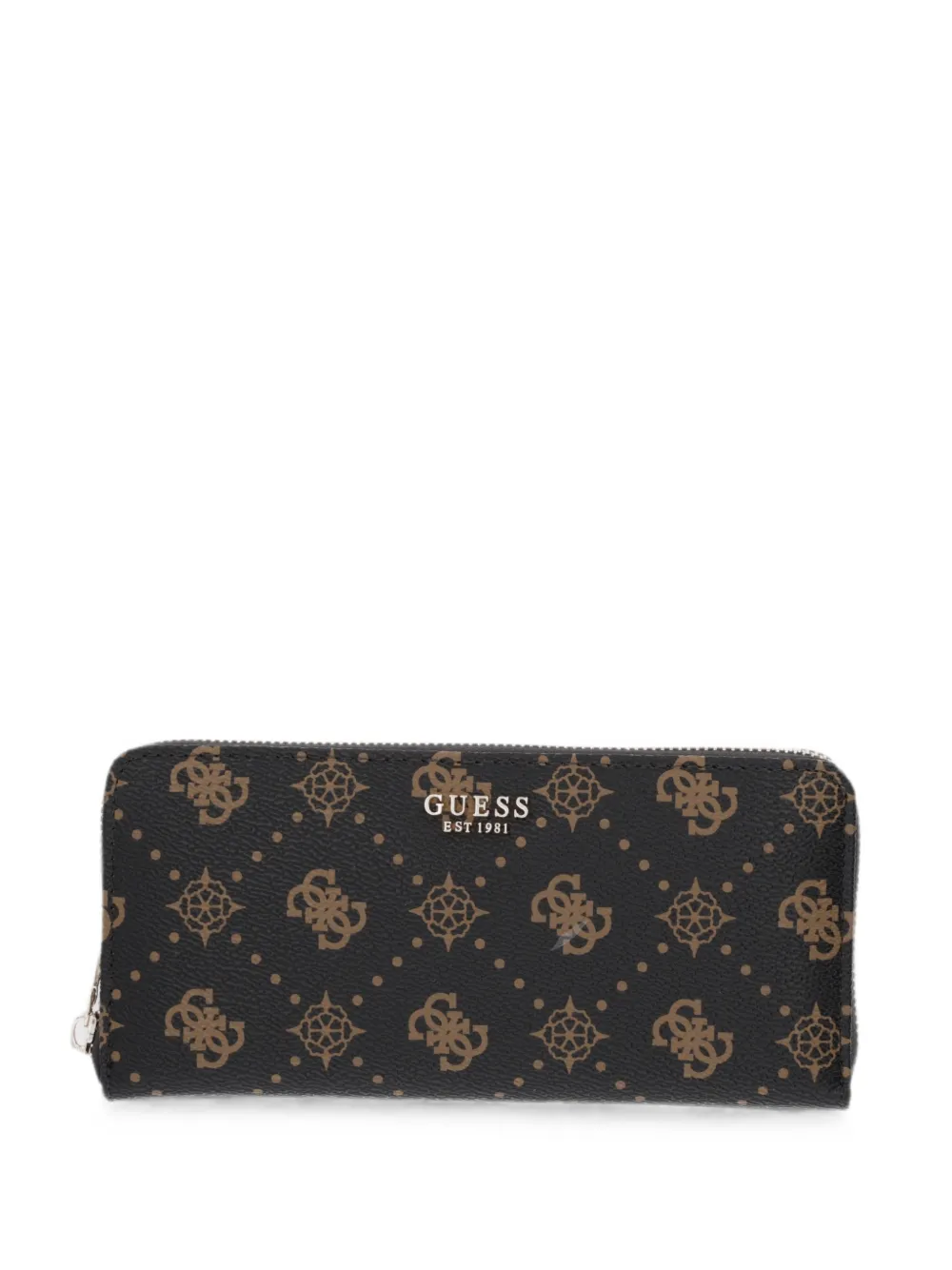GUESS USA large Carrie 4G wallet - Marrone