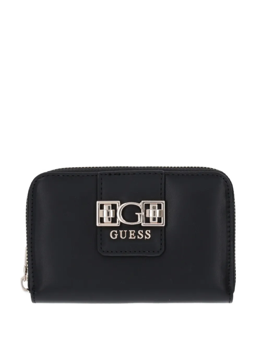 GUESS USA logo-detail wallet - Nero