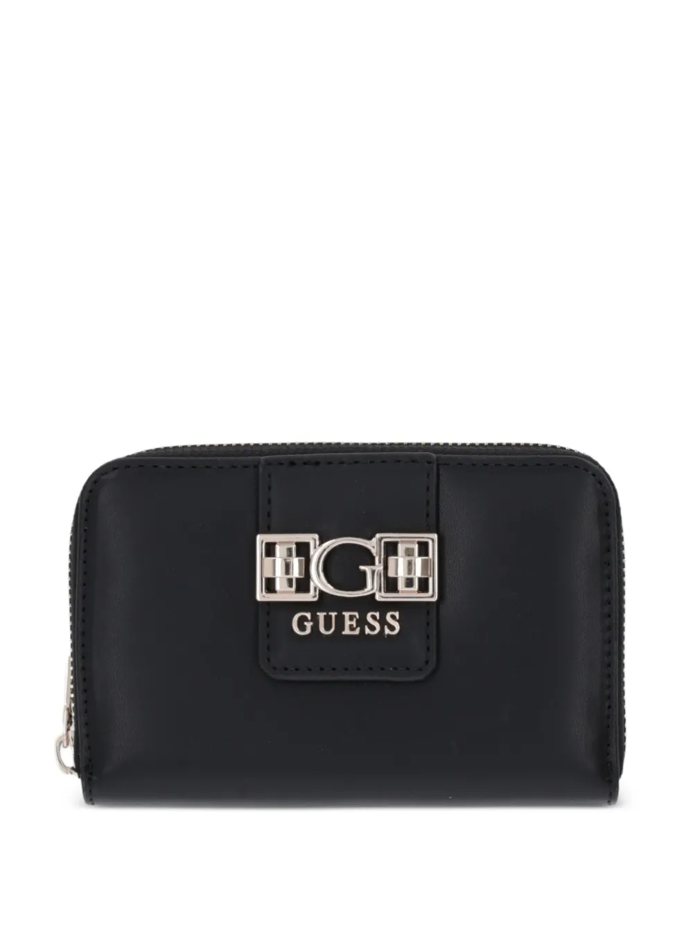 GUESS USA logo-detail wallet - Nero