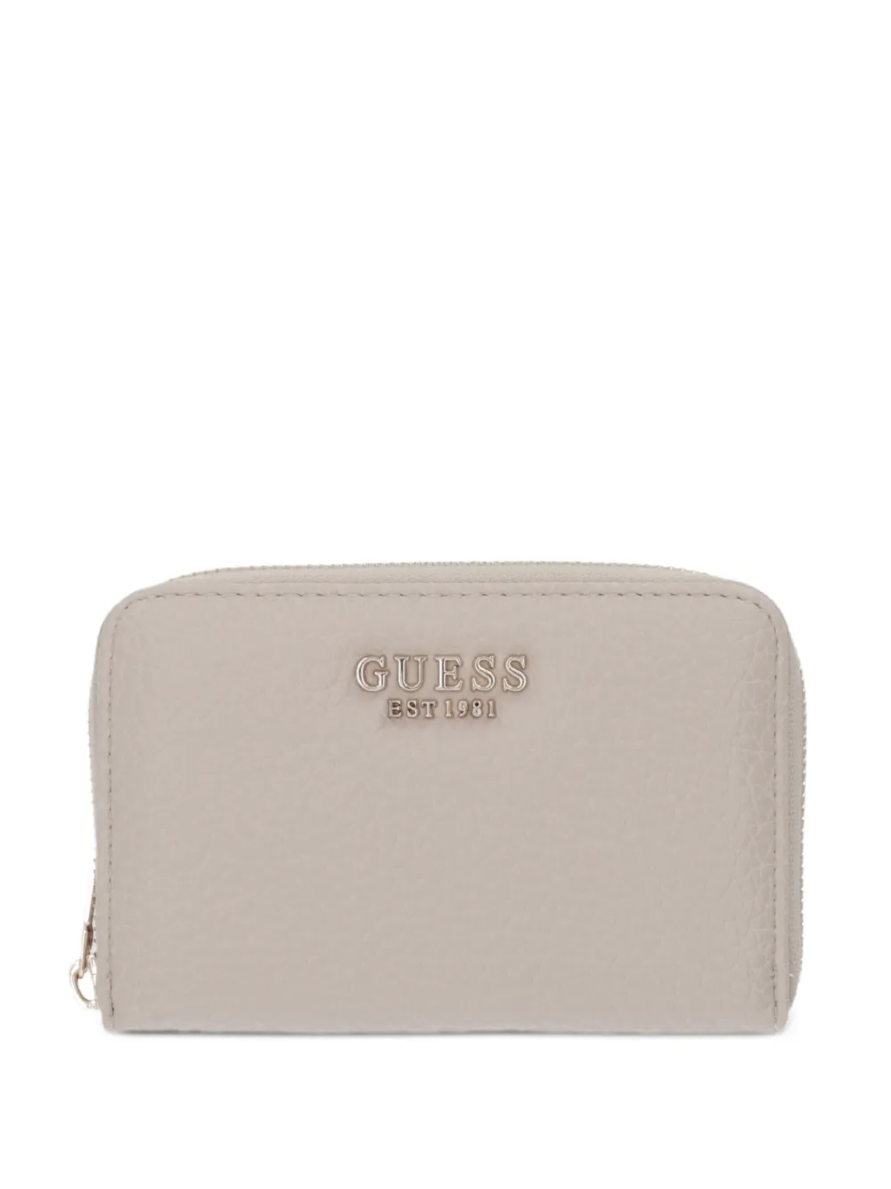 GUESS USA Marsha Saffiano zip wallet - Toni neutri