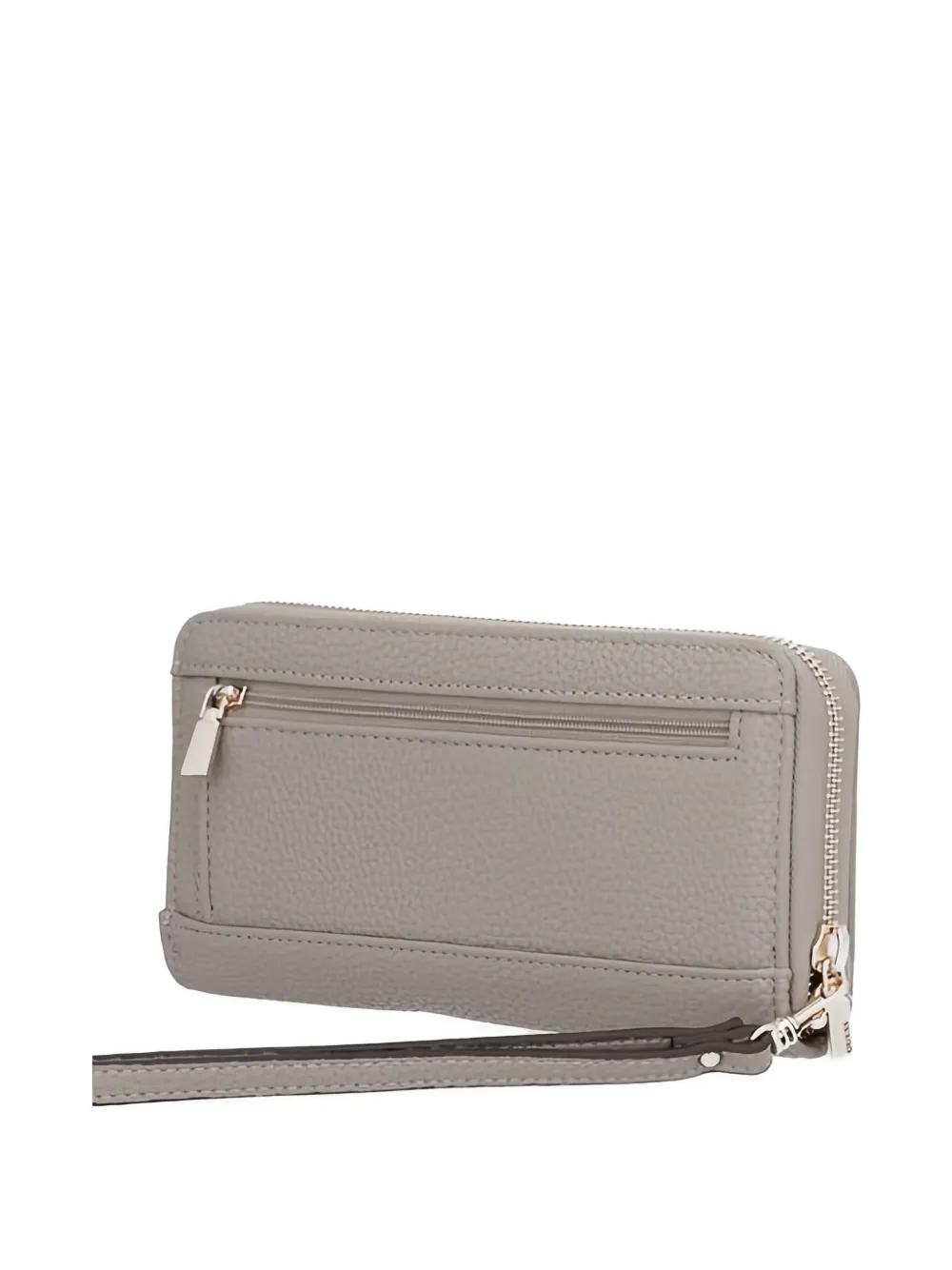 Guess Usa Brenton Zip Wallet In Gray