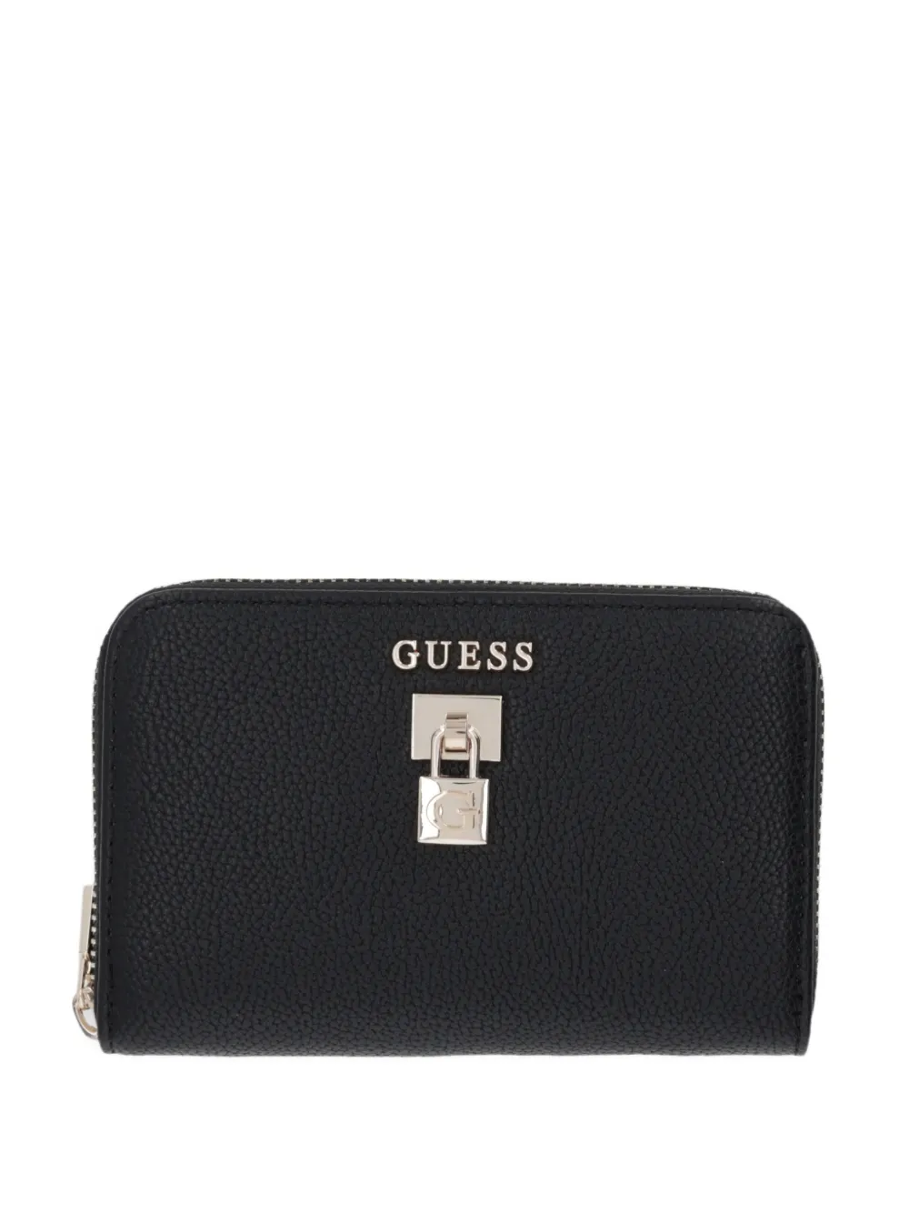 GUESS USA Yesba padlock zip-fastening wallet - Nero