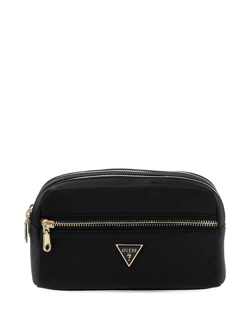 GUESS USA Trousse make up con zip - Nero