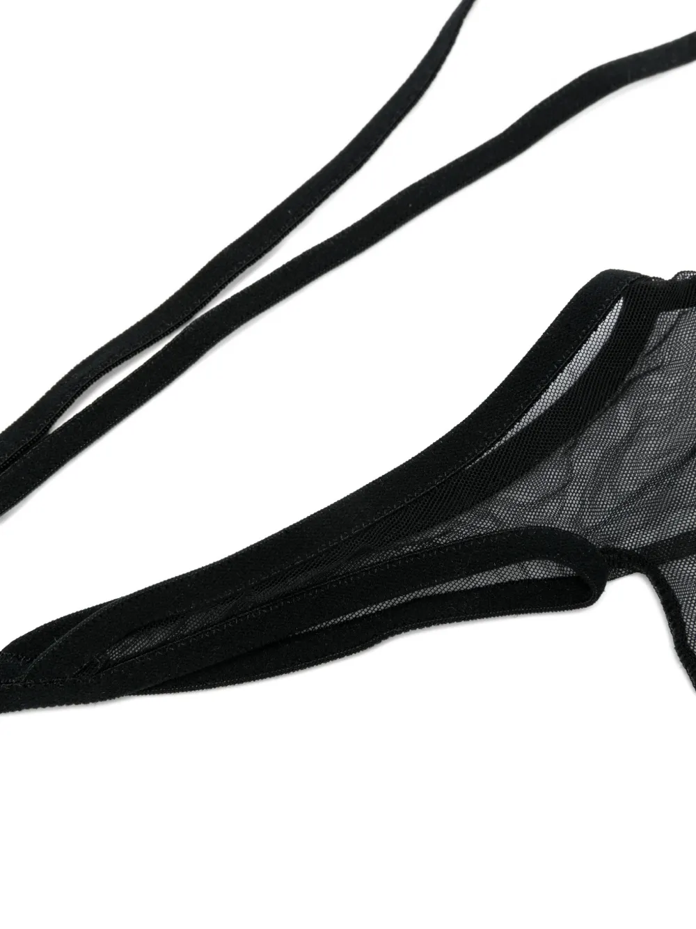 Vivetta Tie-fastening Socks - Black 