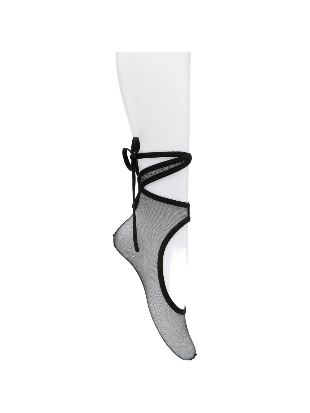 Vivetta tie-fastening socks - Nero