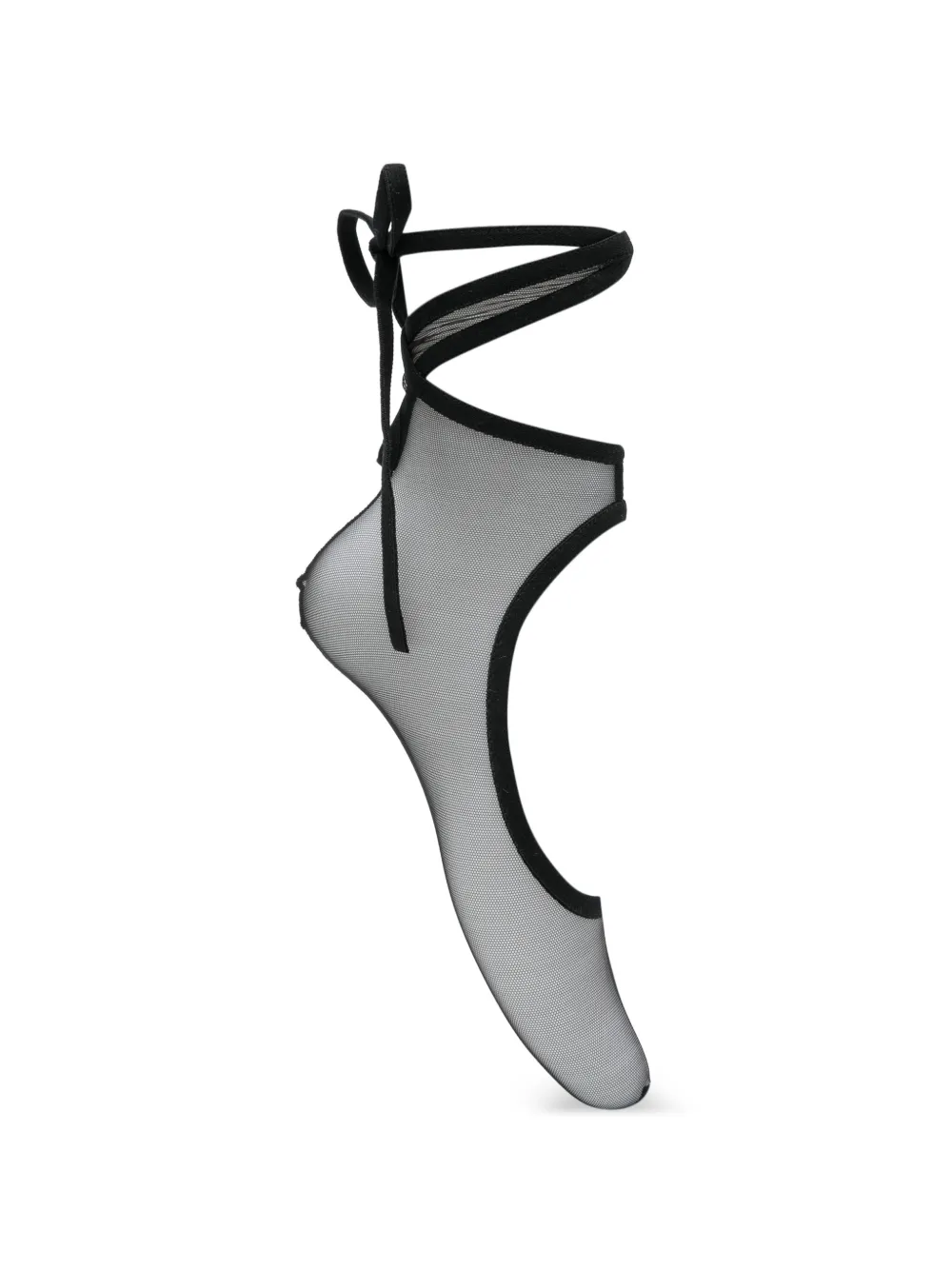 Vivetta tie-fastening socks - Nero