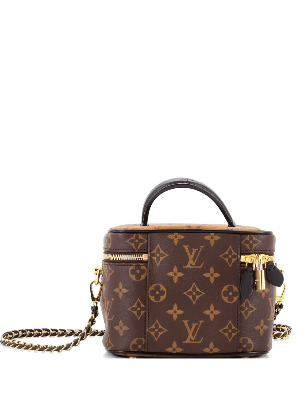 Louis Vuitton Pre-Owned Vanity Handbag Reverse Monogram Canvas PM satchel - Brown