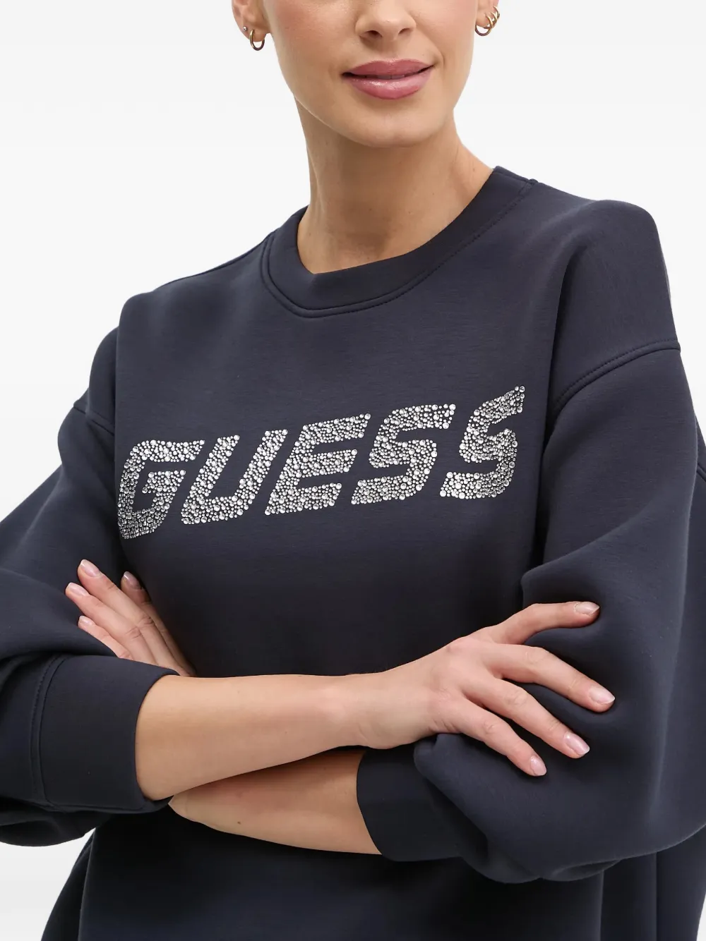 GUESS USA Verfraaide sweater Blauw