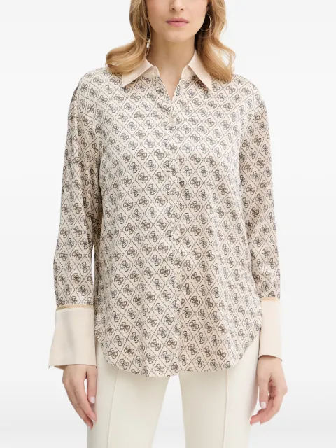 GUESS USA patterned collared shirt