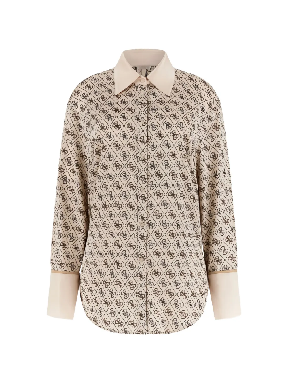 GUESS USA patterned collared shirt - Toni neutri