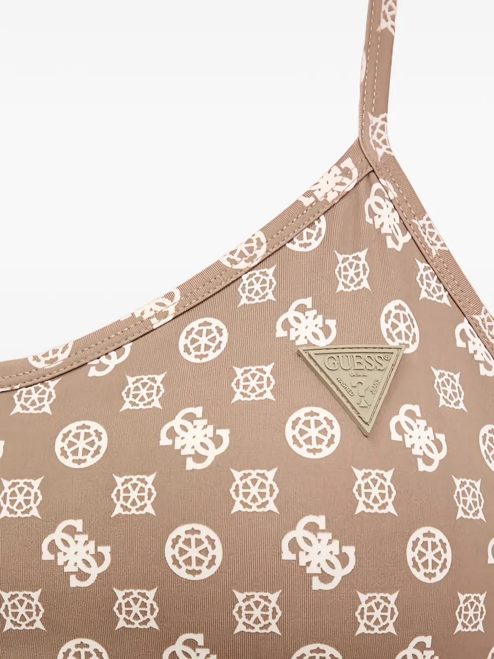 GUESS USA Tanktop met patroon Beige