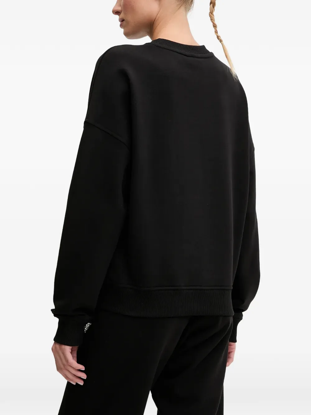 GUESS USA Sweater met logo Zwart