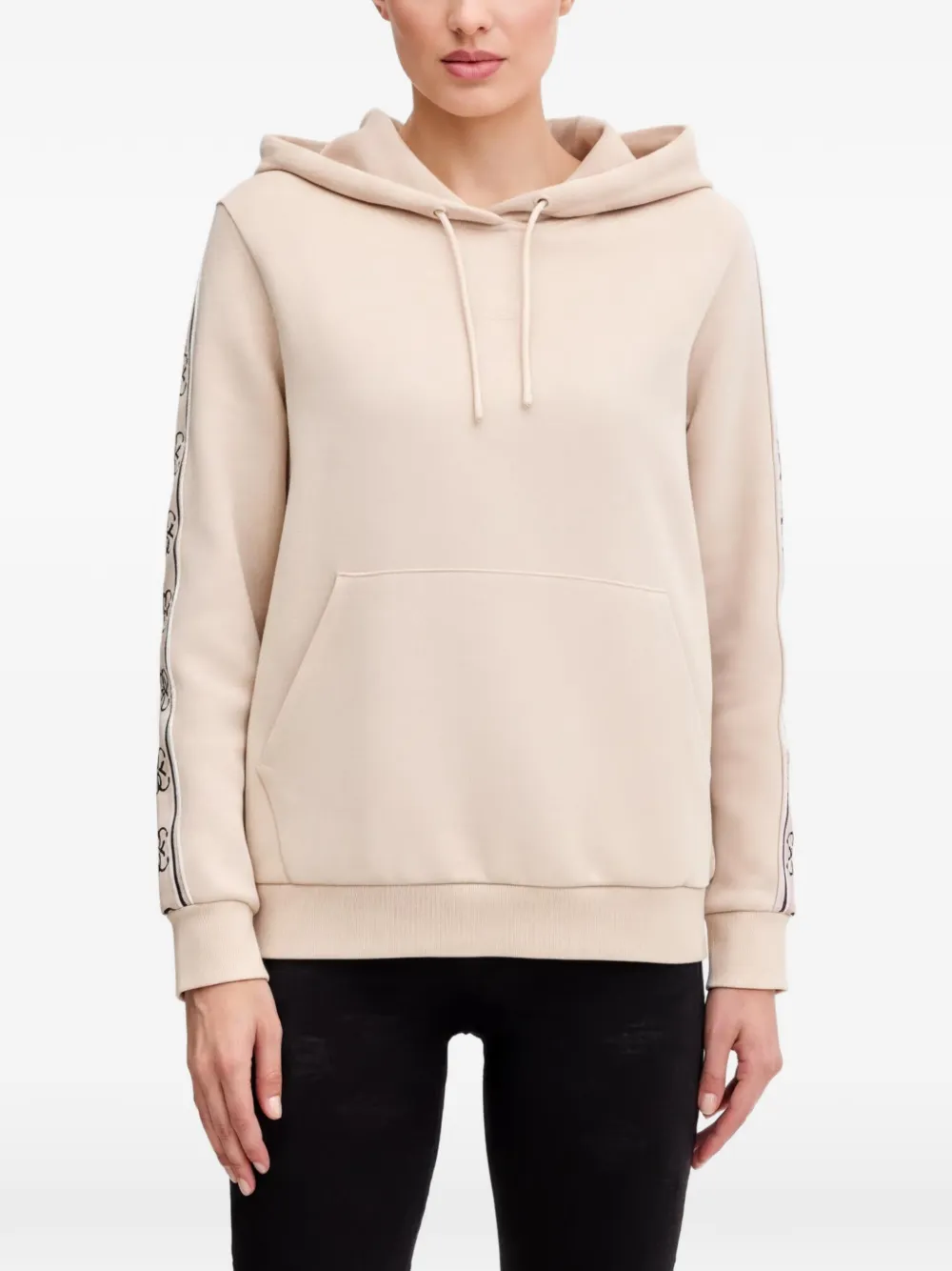GUESS USA taped hoodie - Toni neutri
