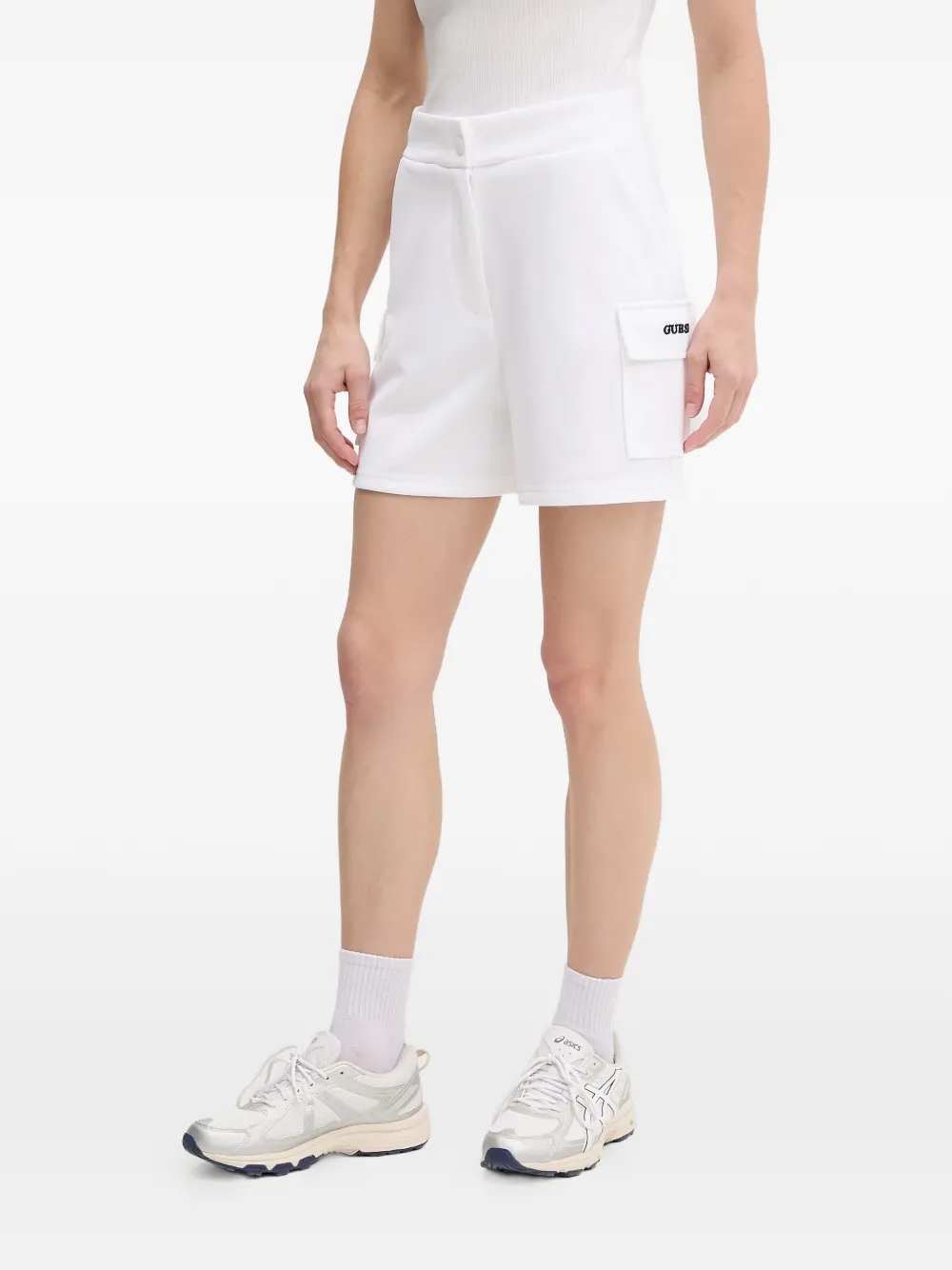 GUESS USA cargo-pocket shorts - Bianco