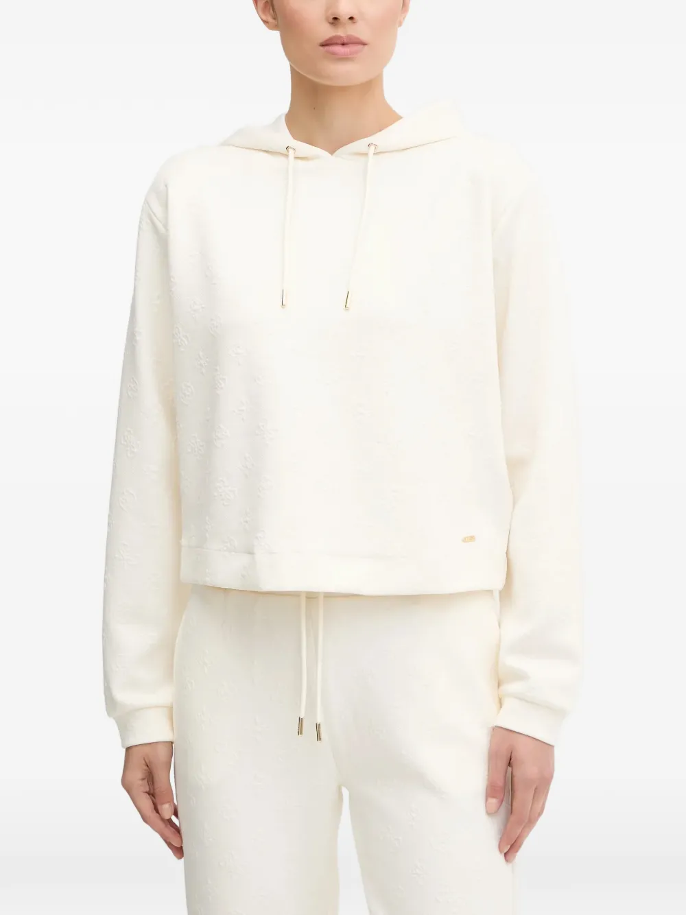 GUESS USA Langärmeliger Hoodie - Nude