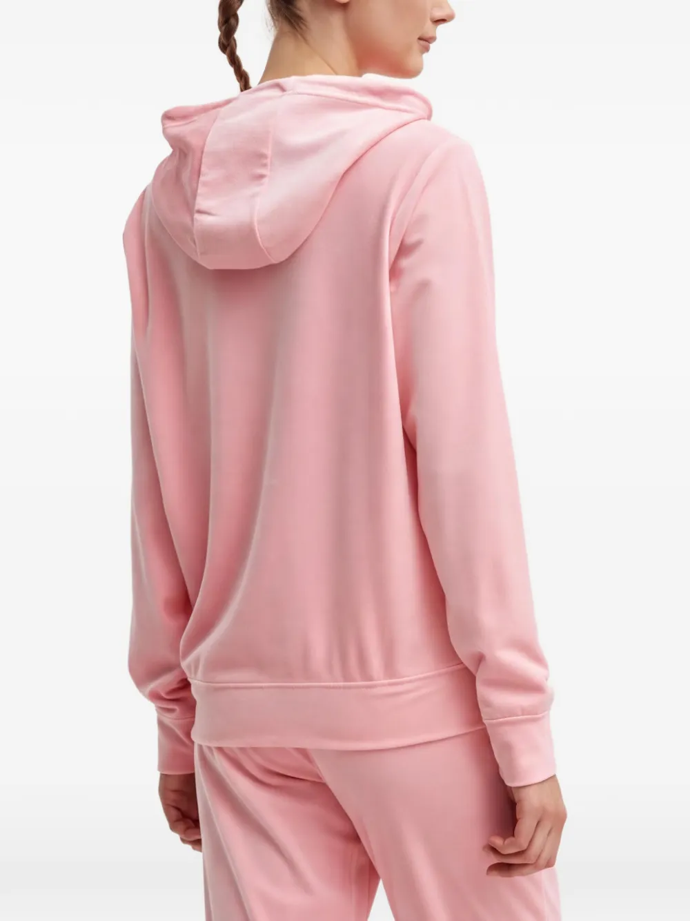 GUESS USA Hoodie verfraaid met stras Roze