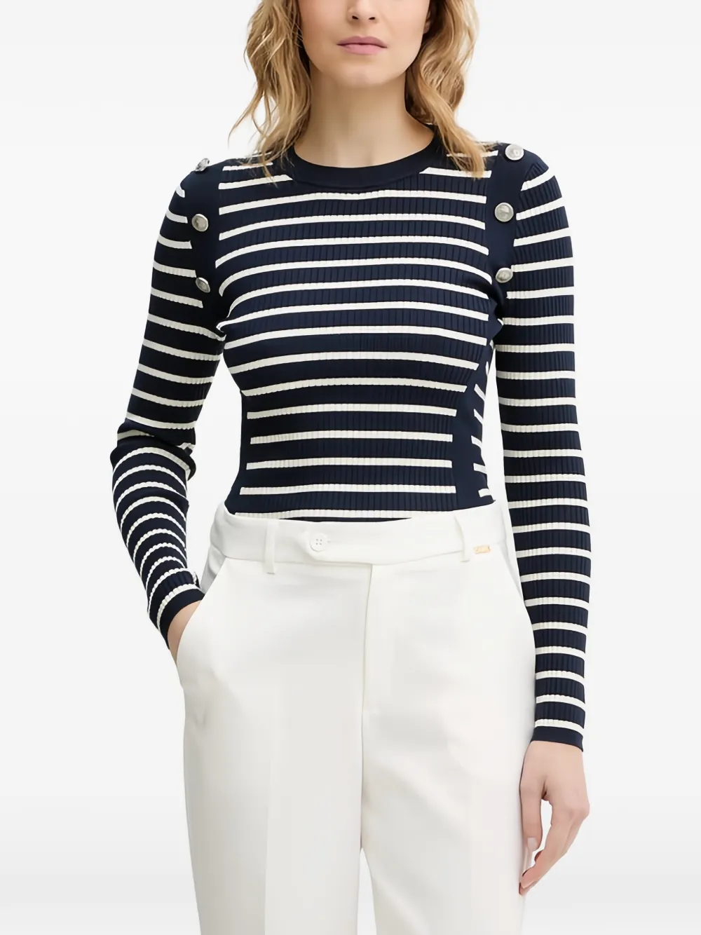 GUESS USA striped sweater - Blu