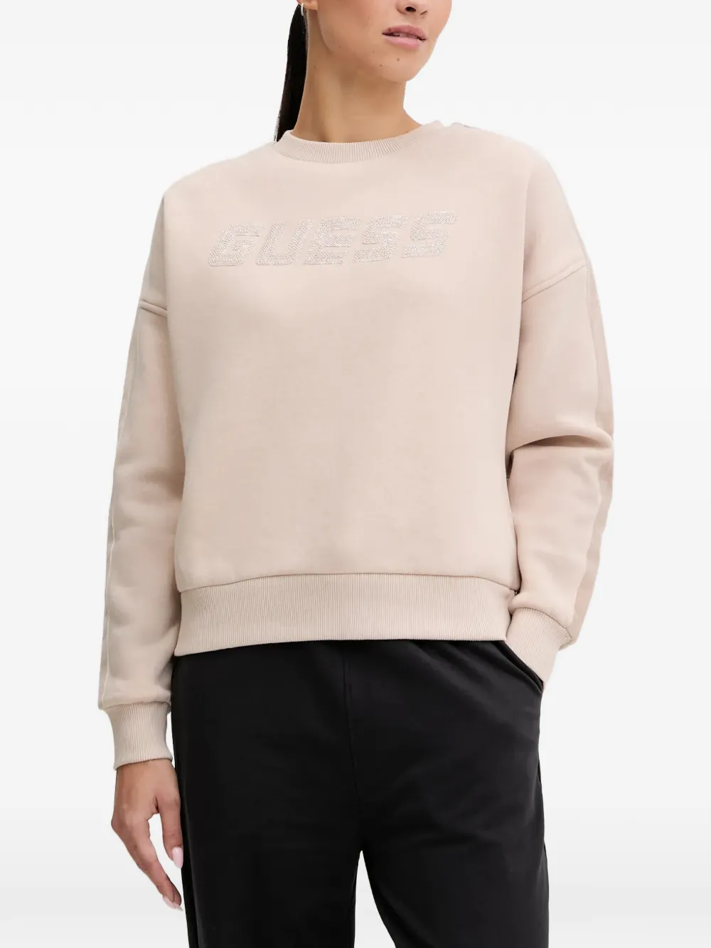 GUESS USA logo sweatshirt - Toni neutri