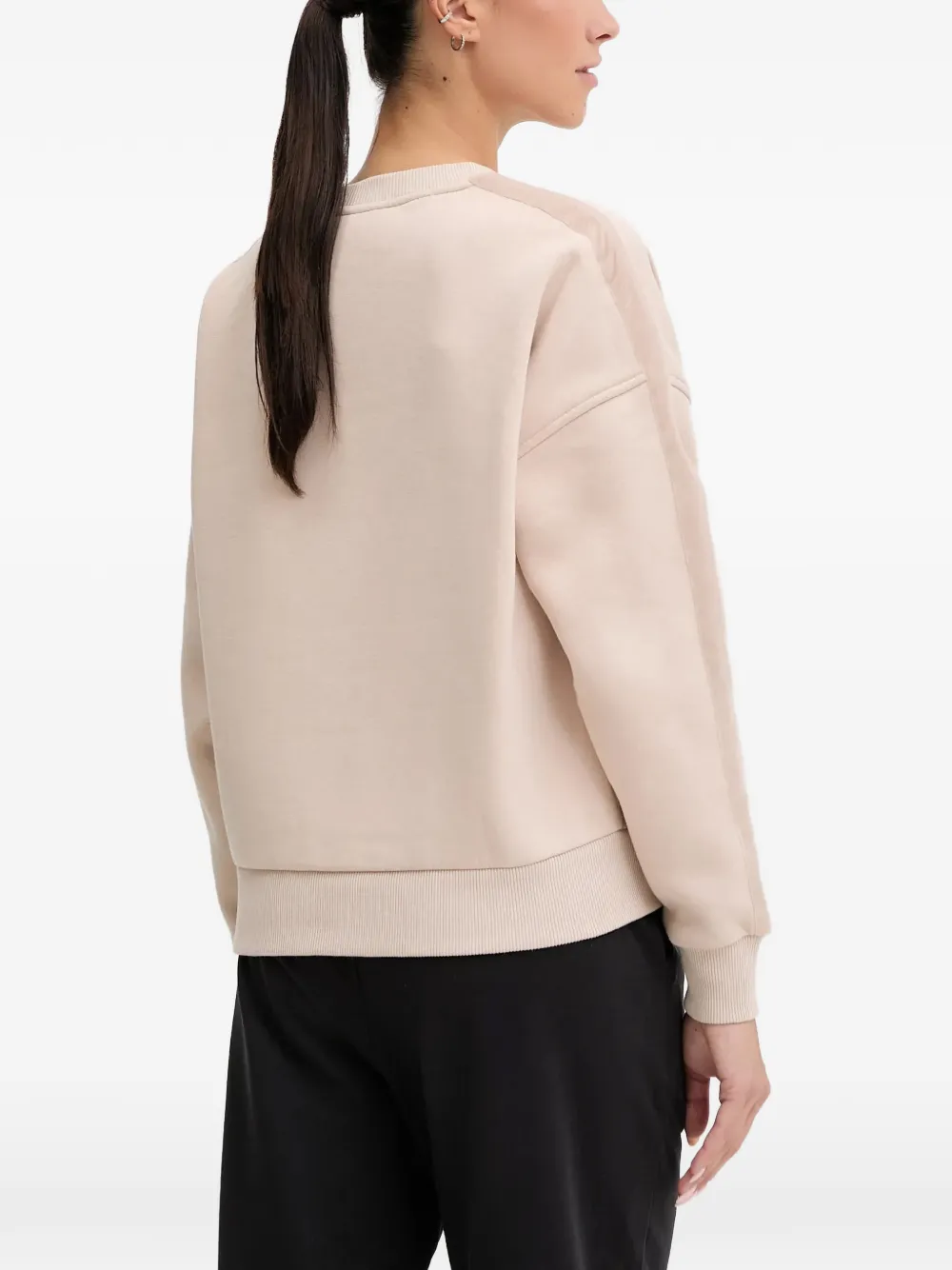 GUESS USA Sweater met logo Beige