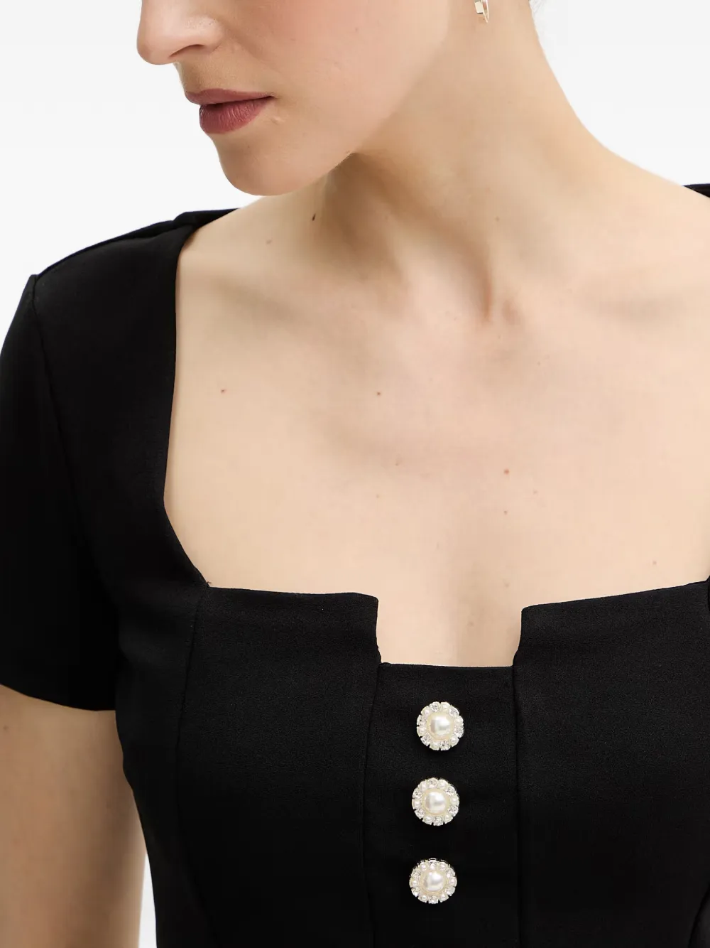 GUESS USA Evelina blouse Zwart