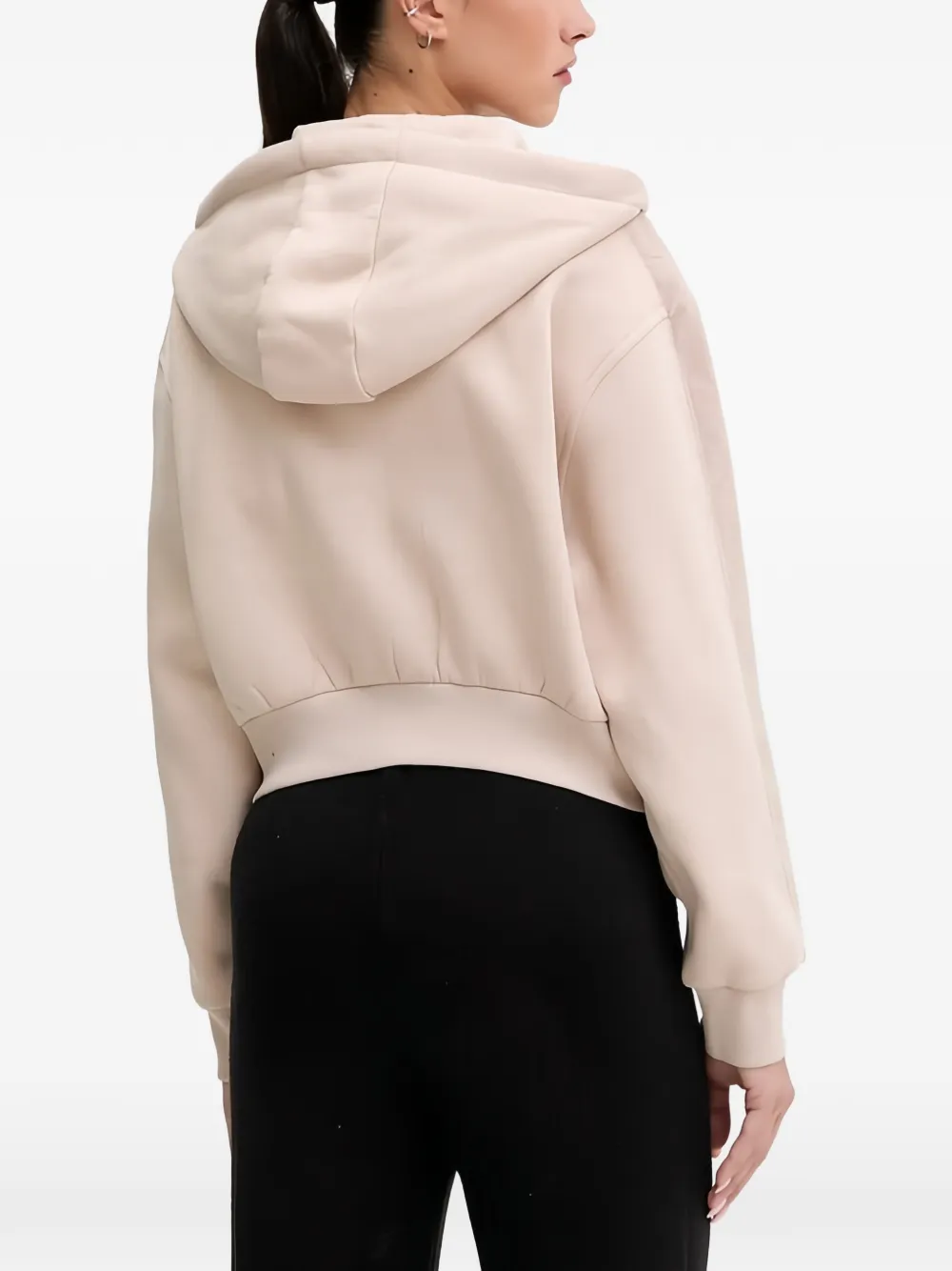 GUESS USA Hoodie met rits Beige