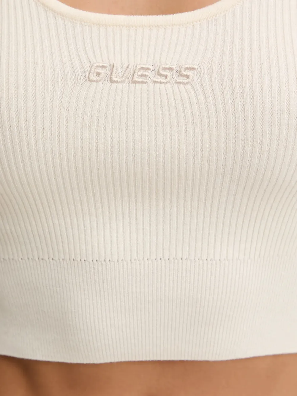GUESS USA Cropped top Wit