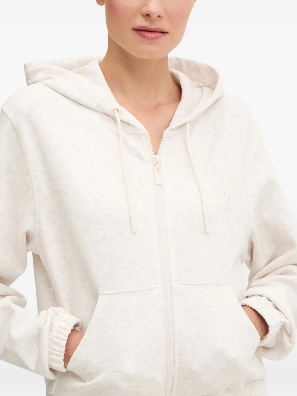 GUESS USA Top met capuchon Beige