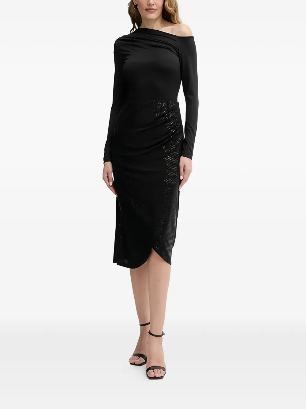 GUESS USA Top met lange mouwen Zwart