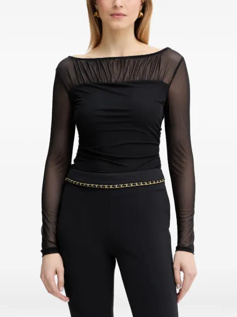 GUESS USA Kadelyn gathered-detail long-sleeve top