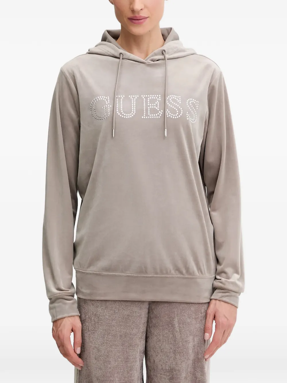 GUESS USA embellished hoodie - Toni neutri
