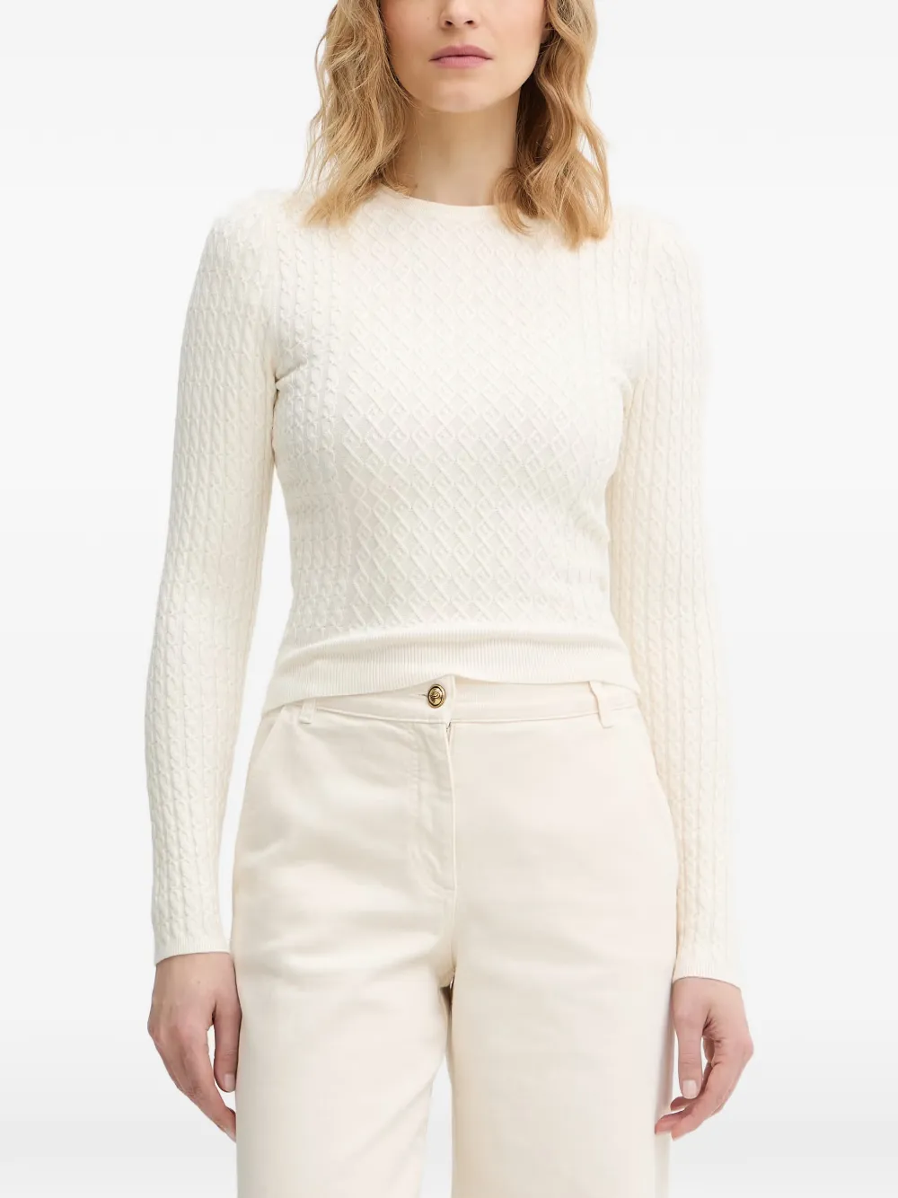 GUESS USA Hana crew-neck sweater · XL