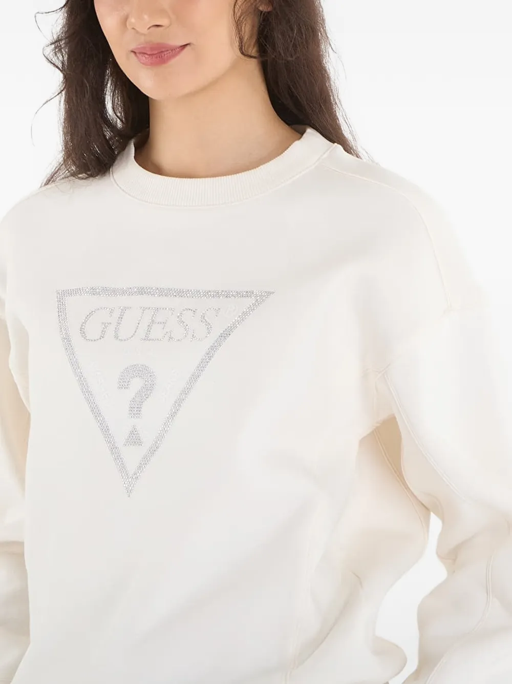 GUESS USA T-shirt met logo Wit