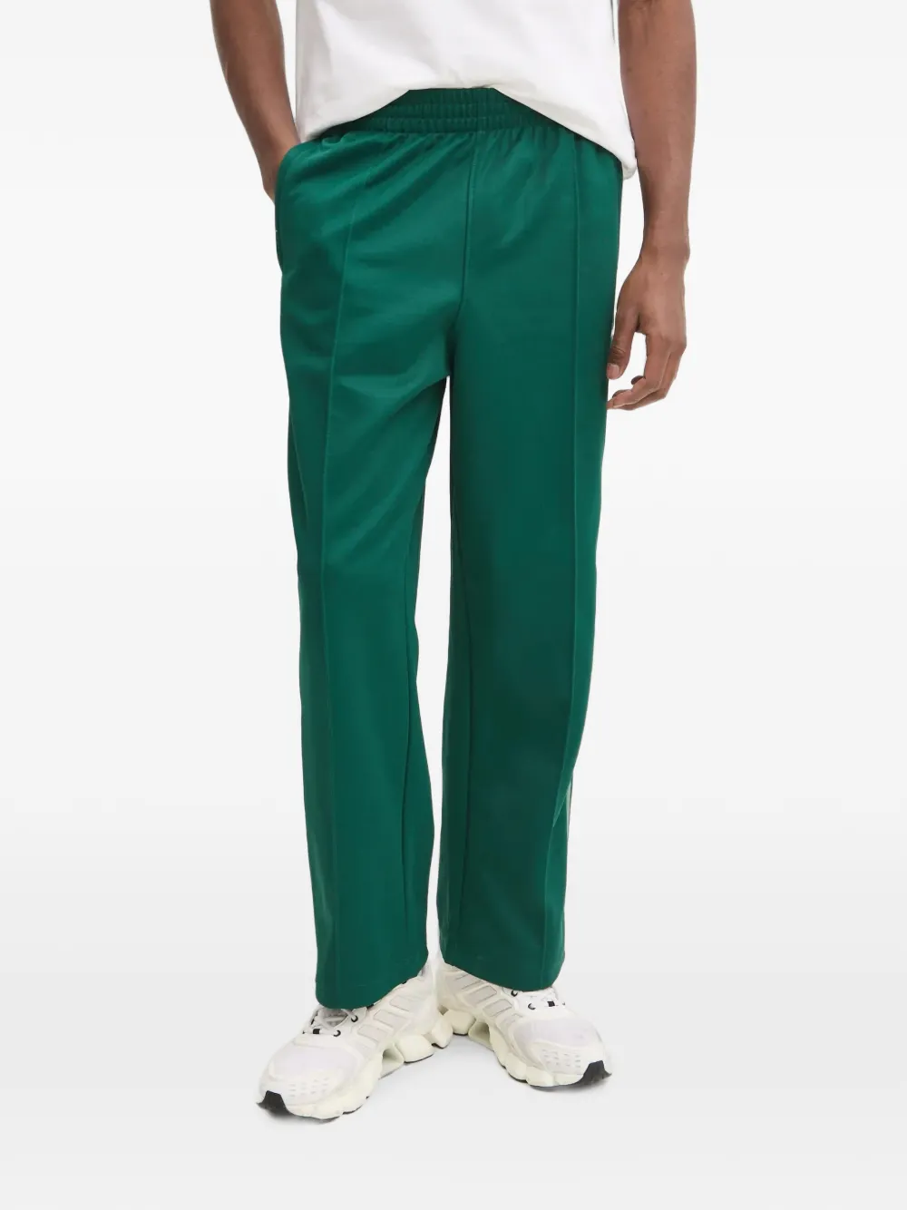 adidas Firebird side-stripes track pants - Grün