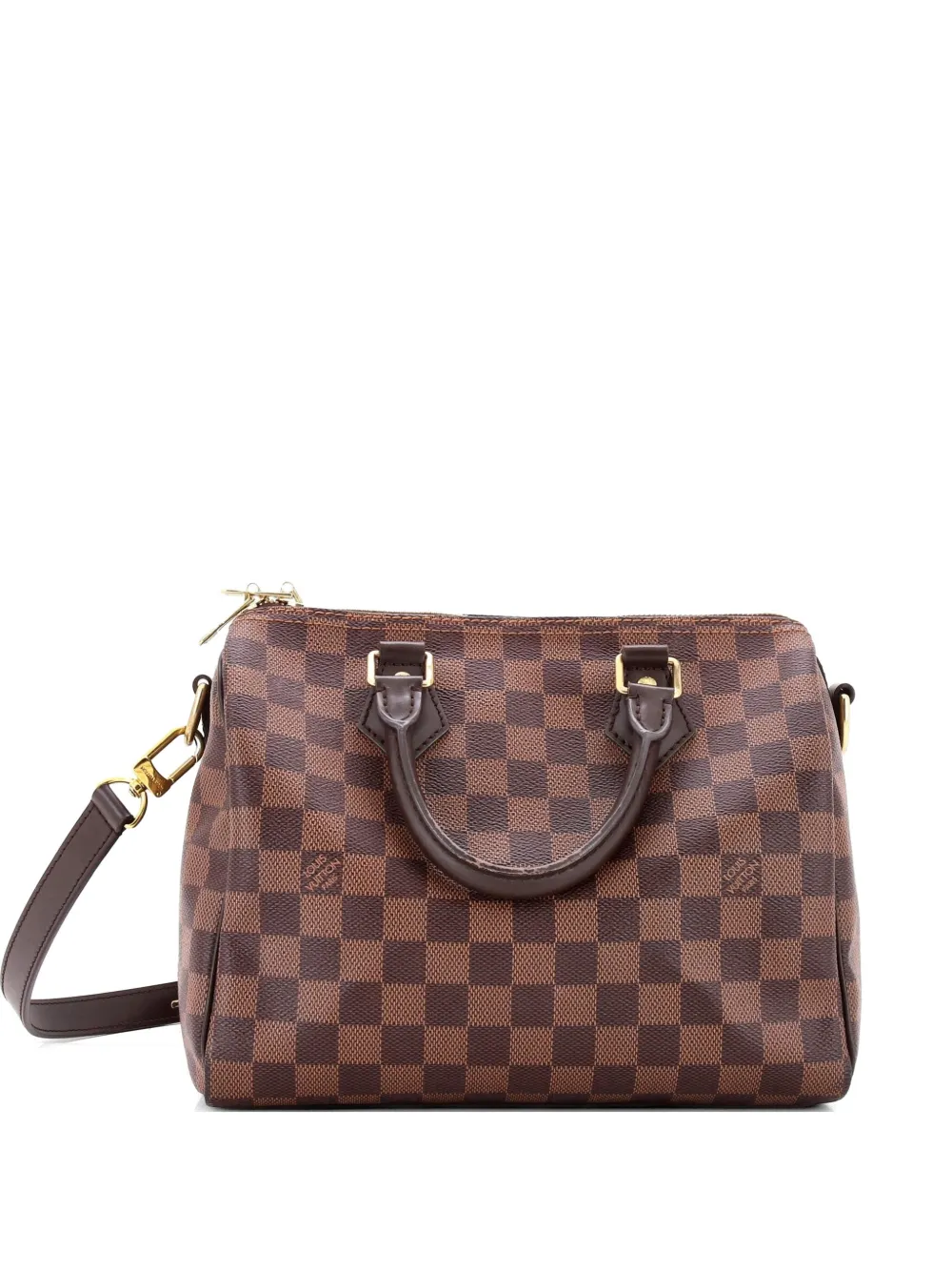 Louis Vuitton Pre-Owned Speedy Bandouliere Bag Damier 25 satchel - Marrone