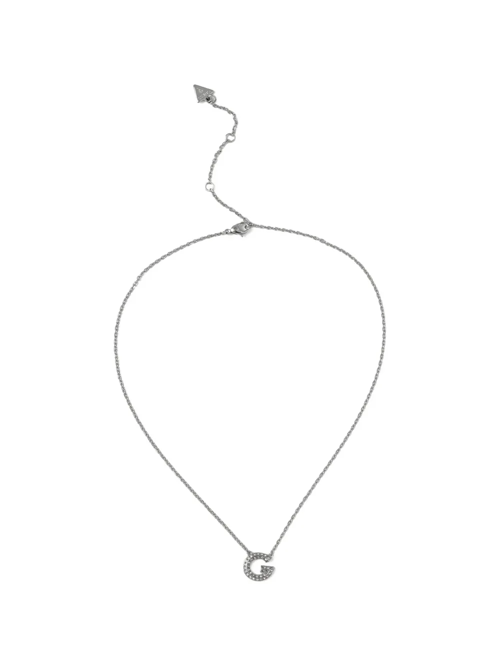 GUESS USA Collana con logo - Argento